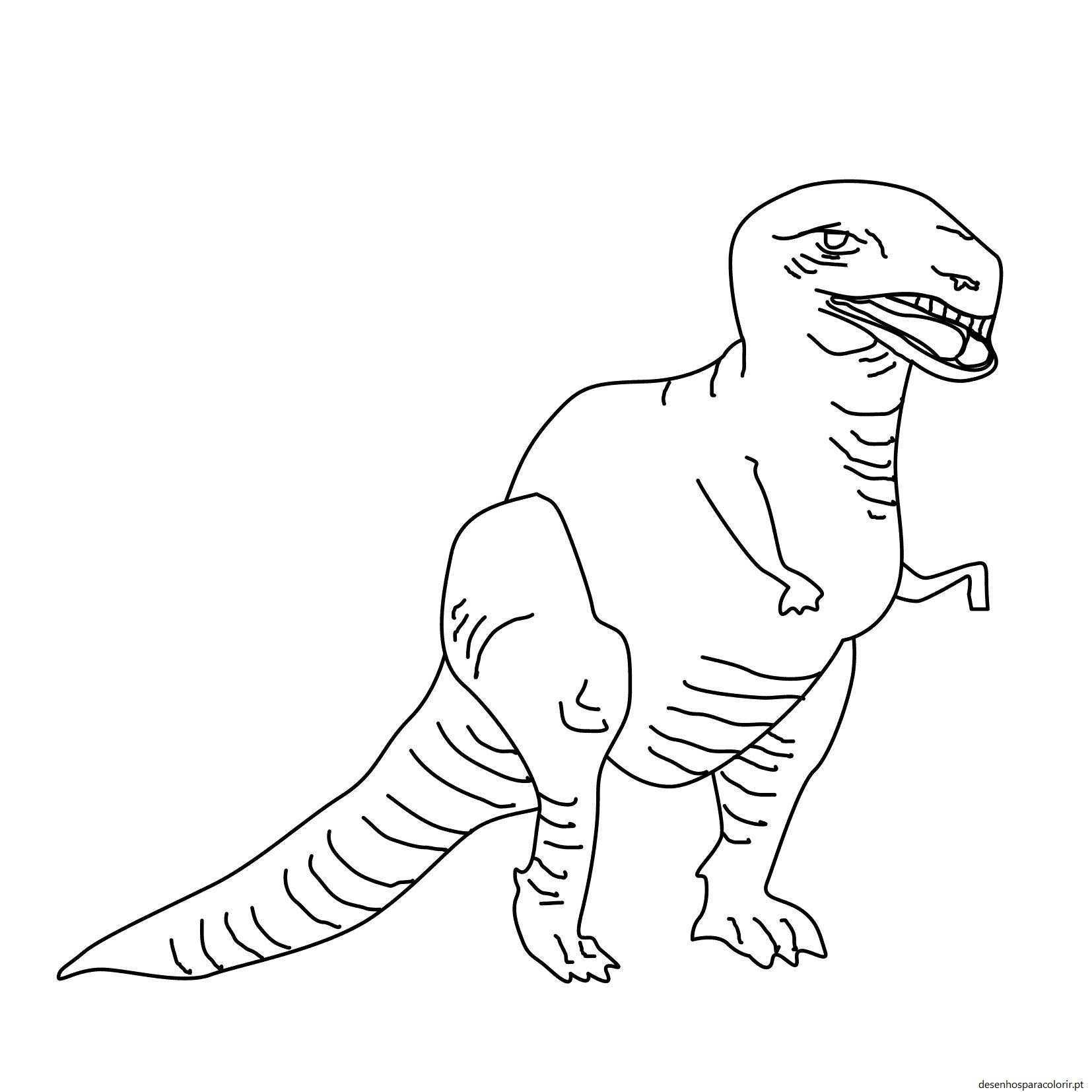 Desenhos de dinossauros 33